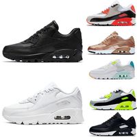 2022 Top 90S Brand Kids Shoes Baby White Black Fluorescent g...