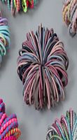 Nuovi accessori per capelli da 100 pezzi da 100 pezzi Girl Candy Color Elastic Elash Band Band Bash Headband278V