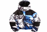 Super warm waterproof snow Mountain Winter Jacket Blue White...