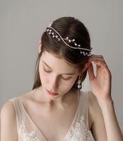 Headpieces 2021 Wedding Collection Handmade Pearls Tiara Sim...