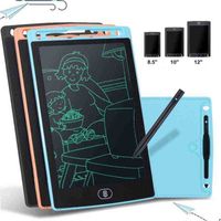 851012 pollici di scrittura LCD Scheda elettronica Scrittura digitale Schermata Schermo Doodle Board Disegno a mano Tablet Gift J220813