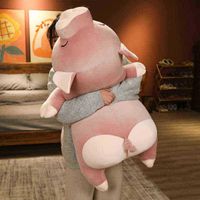 5080Cm Squishy Simulation Pig Stuffed Pop Dad Plush Piggy To...