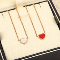Trend Trend Top Qulity Charms Classic Prue Europe Hot Brand Jewelry Netclaces for Women Party Hears Happy Diamonds Charms
