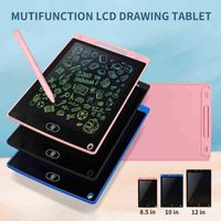 851012 Dans LCD Drawing Tablet for Children Toys Drawing Tools Electronics Writing Board Boy Kids Educational Girl Toy Cadeaux J220813