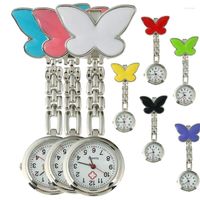 Pocket Watches Gnova Platinum 1x Metal Watch Butterfly Charm...