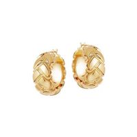 Hoch polierte Modeschmuck Geschenke Ohrringe Hip Hop Stud Ohrohrgold Ohrringe für Frauen Party Hochzeitsreflexe Großhandel Großhandel