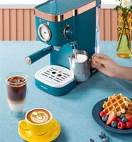 コーヒーメーカーマシン家庭小さいイタリアの半自動蒸気ミルクフロス20BARA54A16