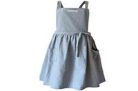 Nuova Short Nordic All Piangeted Skirt Linen Apron Gring Girls Girling Gardening Gardening Works Cross Back Thrower J220525