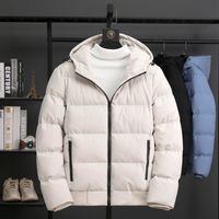 Jaqueta de algodão de algodão do inverno para homens para homens, moda coreana magra e espessada casaco curto, algodão acolchoado jaqueta de inverno de inverno 221124