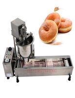 Makers ￠ pain Automatic Donut Machine 110V ou 220V 3000W Maker en acier inoxydable Vient avec 3 moules ￠ faire de la fabrication de machines