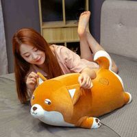 New Huge 4590Cm Cute Japan Shiba Inu Dog Plush Toys Kawaii L...