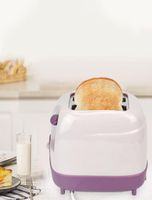Makers à pain 2 tranches Toaster automatique chauffage rapide pour petit-déjeuner ménage-petit-déjeuner EU Plug1
