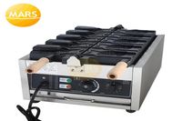 Commercial Non Stick 5pcs Open Mouth Taiyaki Machine For Fil...