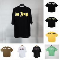 Camisetas masculinas de ver￣o tees de feminino designers camisetas letra burbe letra paris impress￣o de camisetas p￳lo