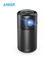 Projektörler Anker Nebula Kapsülü Akıllı Taşınabilir WiFi Film Mini Projektör ProYektör DLP 360039 Hoparlör 100 Quot Picture A