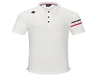 Ropa de golf de verano hombres de manga corta camiseta blanca blanca al aire libre camisa deportiva de golf1247302