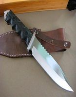 Top Quality M9 Survival Straight Knife D2 Satin Blade Full T...