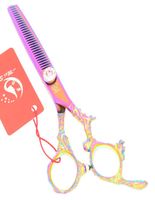 60 polegadas Meisha Hair roxo Scissors Scissors Profissional Scissors Scissors JP440C Hairshear Hairdressing salona026