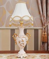 Jarrones Accesorios de decoración del hogar Decoraciones de lujo para lámparas de mesa de cerámica de estilo europeo Lámpara de neptunio europeo