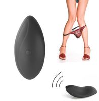 Wearable Panty Vibrator med fjärrkontroll 10 vibration vattentät klitoris stimulator massager sexleksaker för kvinnor och par y0