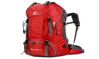Knight 60L Camping Wander Rucksäcke Outdoor -Tasche Tourist Rucksäcke Nylon Sporttasche zum Klettern mit Regenschutz 220