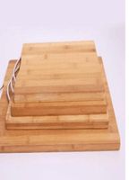 Bambu Bowing Board Kitchen Wooden Block Nature New Kitchen 18 cm de suprimentos dom￩sticos de espessura