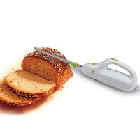 Brothersteller Adoolla Edelstahlklingen Schneidmaschine Handheld Toast Cutter Küche Mini Elektro -Slicerbread