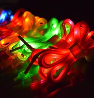 Nuova Colore LED Flash Light Shoelaces scarpe sportive lucide per lacci intrecciati Disco Disco Party Boysgirls ShoesTerings Promotion Shoe Accessori1241750