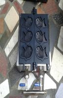 3 PCs tipo a gás Bolo de peixe Grill Waffle Machine Taiyaki Madeireiro Fabricantes de Pão ALAR22