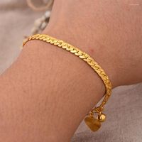 Charm Bracelets Dubai Gold Color Bangles& Bracelets For W...