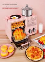 Ekmek Yapımcıları Çok Fonksiyonlu Fourinone Kahvaltı Makinesi Tost Sandviç Pizza Ev Tamaraları Alar22