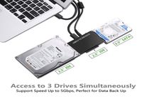 2021 Yeni USB 30 - SATA IDE ATA Veri Adaptörü PC Dizüstü Bilgisayar için 1 Arada 356