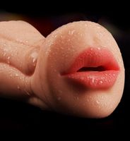 Trajes sexy masculpator masculpador de bolso de buceta brinquedo para homens vagina realista realista oral garganta profunda artificial com l￭ngua