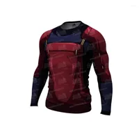 T-shirts masculins 2022 Outdoors Fitness Compression COMPRESS