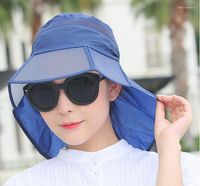 넓은 챙 모자 여성용 접이식 가벼운 초 얇은 태양 보호 모자 야외 모자