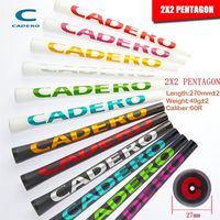 클럽 그립 크리스탈 표준 cadero 2x2 펜타곤 에어 네르 골프 그립 9 색 사용 가능한 트랜스 A220811