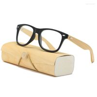 Sunglasses Frames Classic Retro Lens Nerd Wood Glasses Fashi...