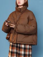 Gabardinas de gabardina para mujeres 2022 abrigo de invierno para mujeres algodón chaqueta acolchada parker fashion breve grueso femenino suelto suelto