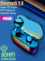 Y30 Wireless TWS Sport Headsets Eleebuds Touchez Bluetooth 50 Écouteurs Hifi étanche avec microphone pour iPhone Samsung Xiaomi7642239