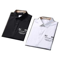 Erkekler Tişörtler Tasarımcı Erkekler Resmi İş Gömlekleri Moda Giriş Uzun kollu 2022 Yüksek Elastikiyet ve Kırışıklık Direnci Boyutu M-XXXL #882