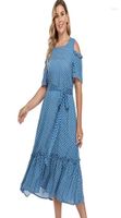 プラスサイズのドレス2022夏の女性ストラップレスポルカドットドレスファッションレディースシフォンエレガントカップケーキ4xl 5xl 6xl echm22