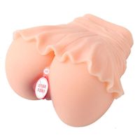 Masajeador de juguetes de sexo Butocas de falda Productos para adultos Real femenino Invertido imitación de muñeca membrana de muñeca