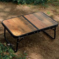 Camp Furniture Outdoor Folding Table Adjustable Height Campi...