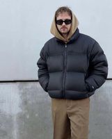 Dise￱ador Luxury North Parkas Classic Winter Men Jackets Down Fashion Hip Hop Patr￳n de letras Capas de algod￳n de plumas informales calientes al aire libre