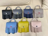Sacchetti di design di lusso in pelle The Tote Bag Women Borse Nylon Backpack Style Bullo Crossbody Classico Shopper di grande capacità Shopper 7 Colori 3 dimensioni