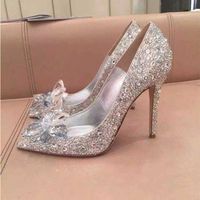 Sapatos casuais sapatos de cristal sapatos de casamento strass de noiva de primeira qualidade com couro de flor grande tamanho pequeno 33 34 a 40 41