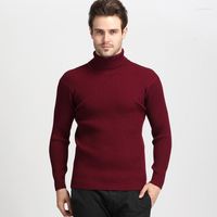 Erkek Sweaters Sonbahar Erkek Yavurucu Külkü Erkek İnce Fit Sweater Tops Örme Külükler Çeken Homme Mens Giysileri