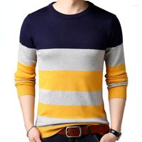Men' s Sweaters Fashion Men' s Casual Knitted Sweater...