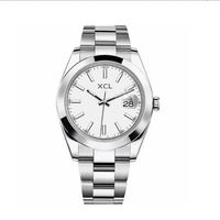 Montres luxueuses Oyster Perpetual Watch White Automatic DateJust 41 mm Sapphire Glass Full Innewless Steel-Wristcs
