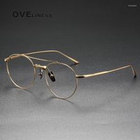 Sunglasses Frames 2022 Pure Titanium Glasses Frame For Men M...